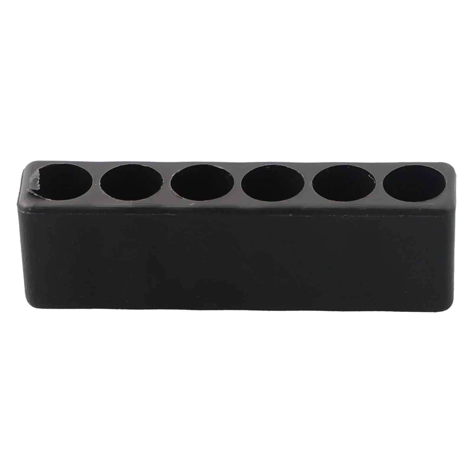 5 Pcs Bit Holder 6 Hole Screwdriver Bit Holder 1/4 Hex-Shank Screwdriver Plastic Screwdriver-Storage Drill Bit Stand Power Tool