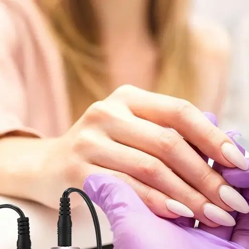 Portable 45000RPM Electric Nail Drills Machine Pro 4000mAh battery life Rechargeable Nail Polishing File Manicure Tool