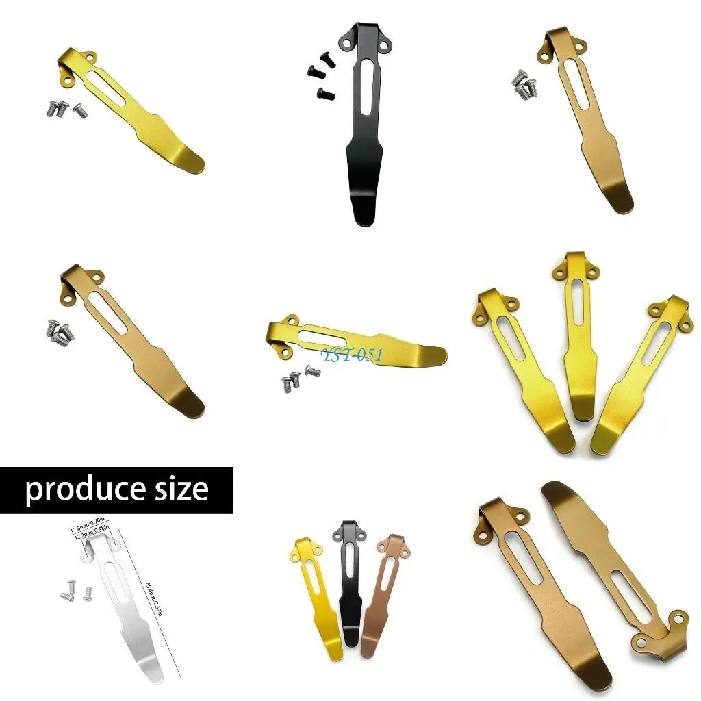 

E15A Permanent 420 Untarnished Cutter Clip Includes Mounting Hardware