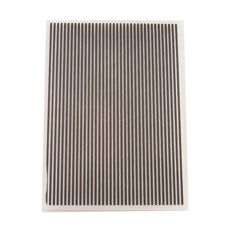 Vertical Stripes Embossing Folders DIY Craft Plastic Template Stencil Molds for Card Making Photo Album Craft Decor EM060