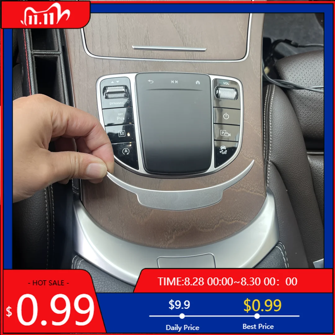 

Внутренние наклейки для Mercedes-Benz W205 C-class X253 GLC W213 E-class интерьер модифицированное центральное управление украшение мыши яркие