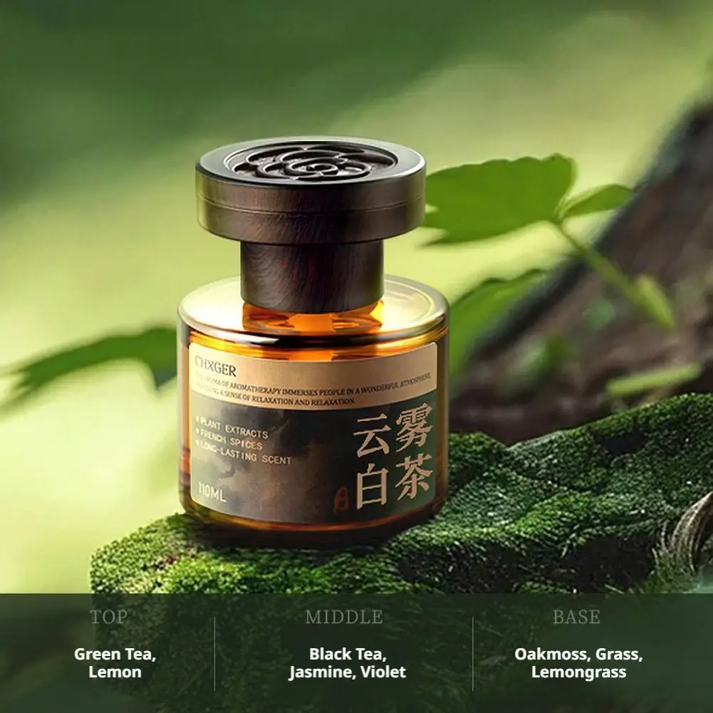 Car Air Freshener Long Lasting Fragrance Essential Oil Aromatherapy Flameless Diffuser Auto Interior Decor