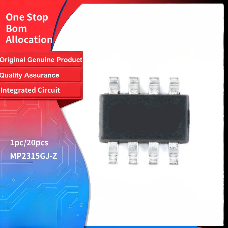 Original New 1pc/20pcs MP2315GJ-Z TSOT23-8 Package Integrated Circuit Synchronous Step-Down Converter DC-DC IC Chip for Arduino