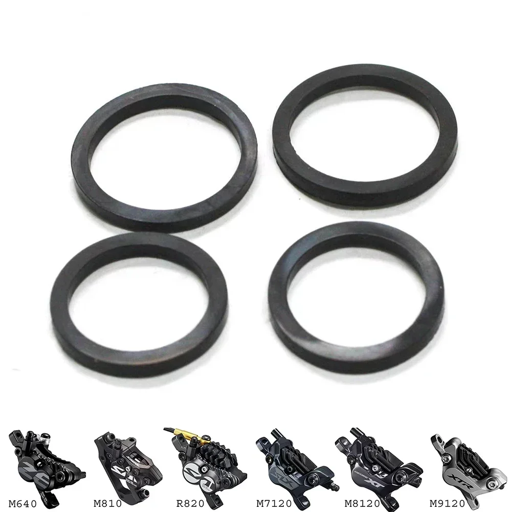 4pcs Bicycle Hydraulic Brake Caliper Piston Sealing Ring O-Ring High Quality Parts For-Shimano M640 M810 R820 M7120 M8120 M9120