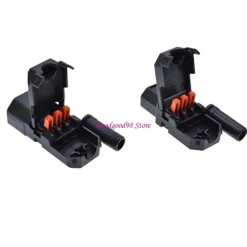 

2Pcs ABS 3Pin Terminals Plugs 250V 10A C13 Sockets For Easy Wire Connection