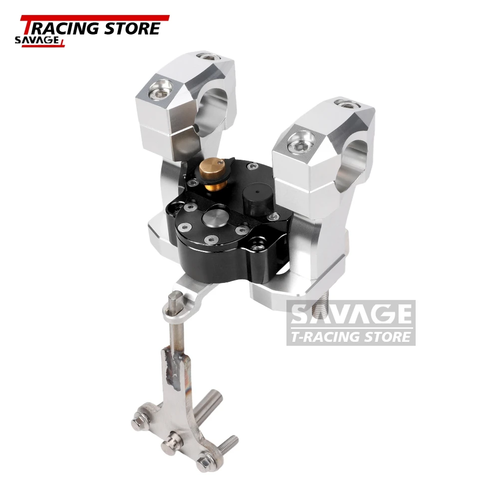 2025 STEERING Damper Stabilizer สําหรับ Husqvarna 701 ENDURO Supermoto อุปกรณ์เสริมรถจักรยานยนต์ Handlebar Riser CLAMP วงเล็บความปลอดภัย