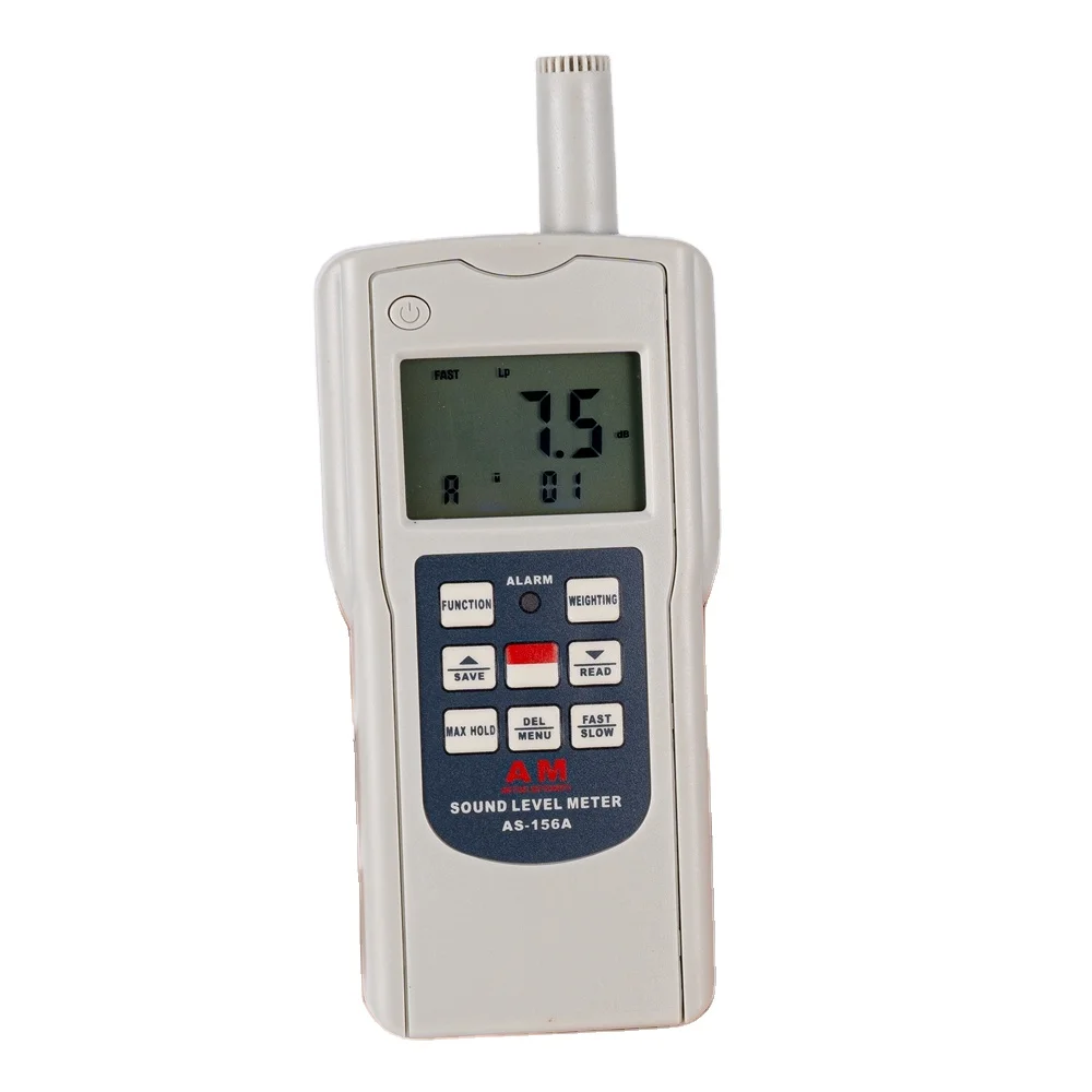 AS-156B Professional decibel Noise Meter Measurement 30-130dB Digital Sound Level Meter Volume Sensor