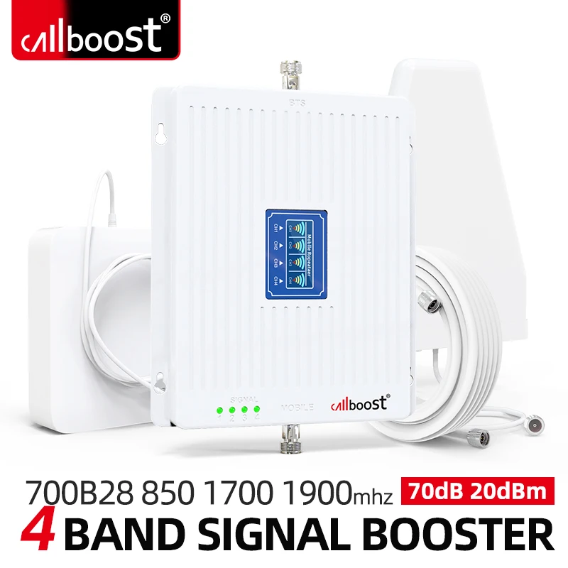 تقوية الشبكة: تجربة استخدام Callboost 4G 700 B28 850 1700 1900 مع تقوية الشبكة