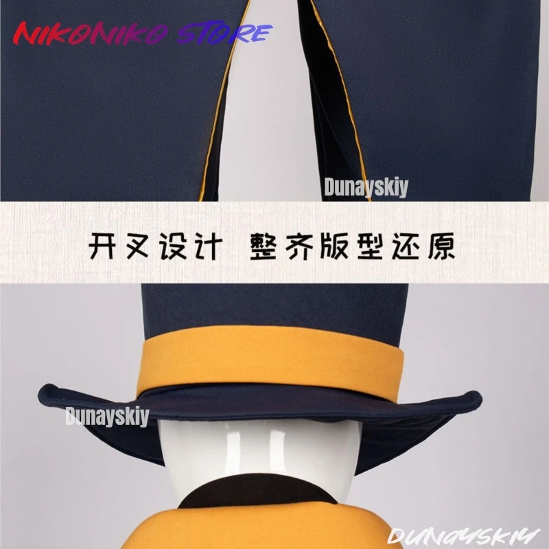 New Game Freak Carnival Ticket Inspector Carnival Barker Hat Mask Costumes Anime With The Same Clothing Set Halloween Party view 6