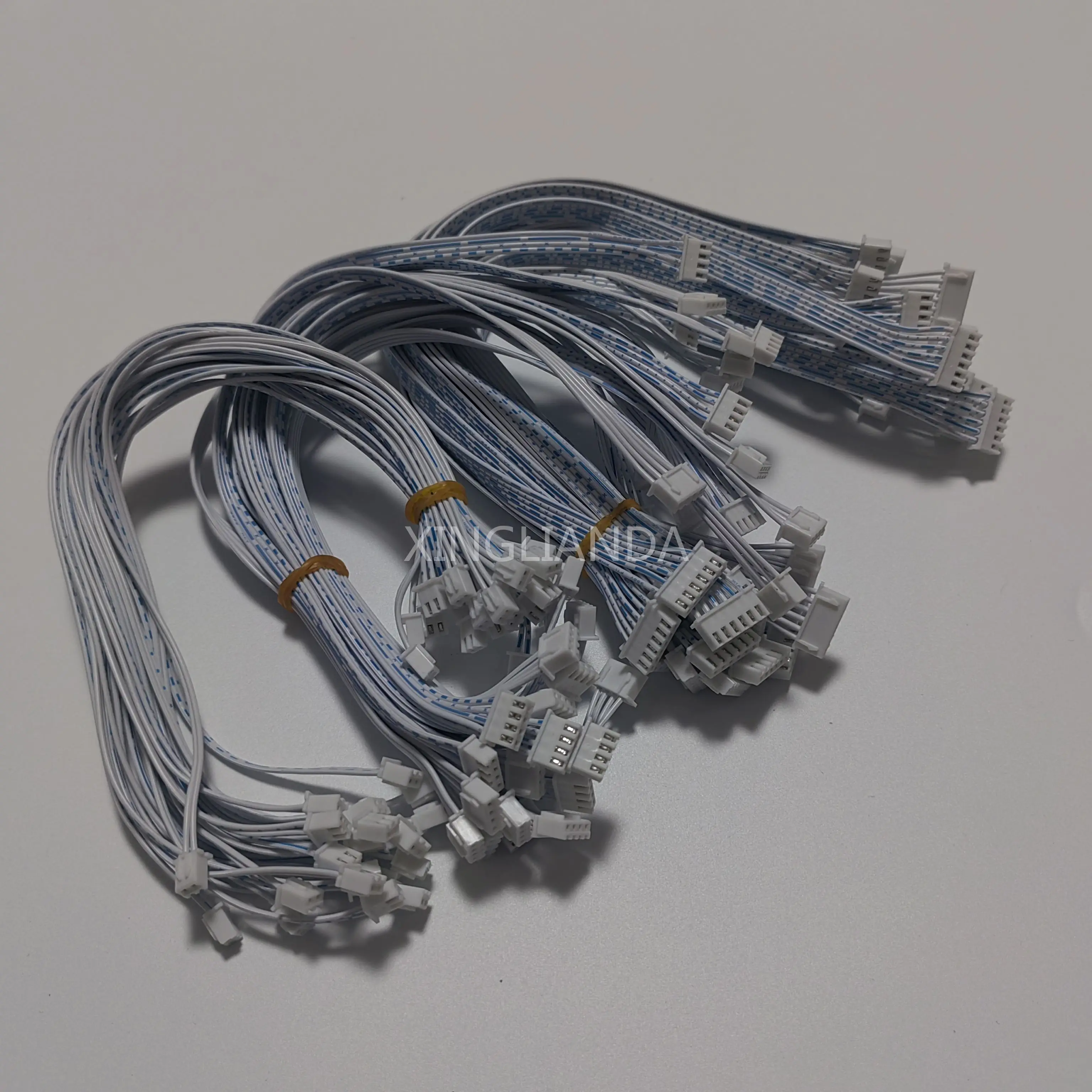 JST XH2.54MM Double -head 2/3/4/5/6/7/8/9/10/12 Pin 300MM Connector Plug Wire Cable 30cm Length 26AWG Blue White