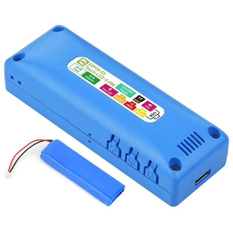 

B92B-For Deepseek Xiaozhi AI Chat Robot Box ESP32-S3-N16R8 Development Board 3.49" LCD Touchscreen Display Supports Wi-Fi& BLE 5