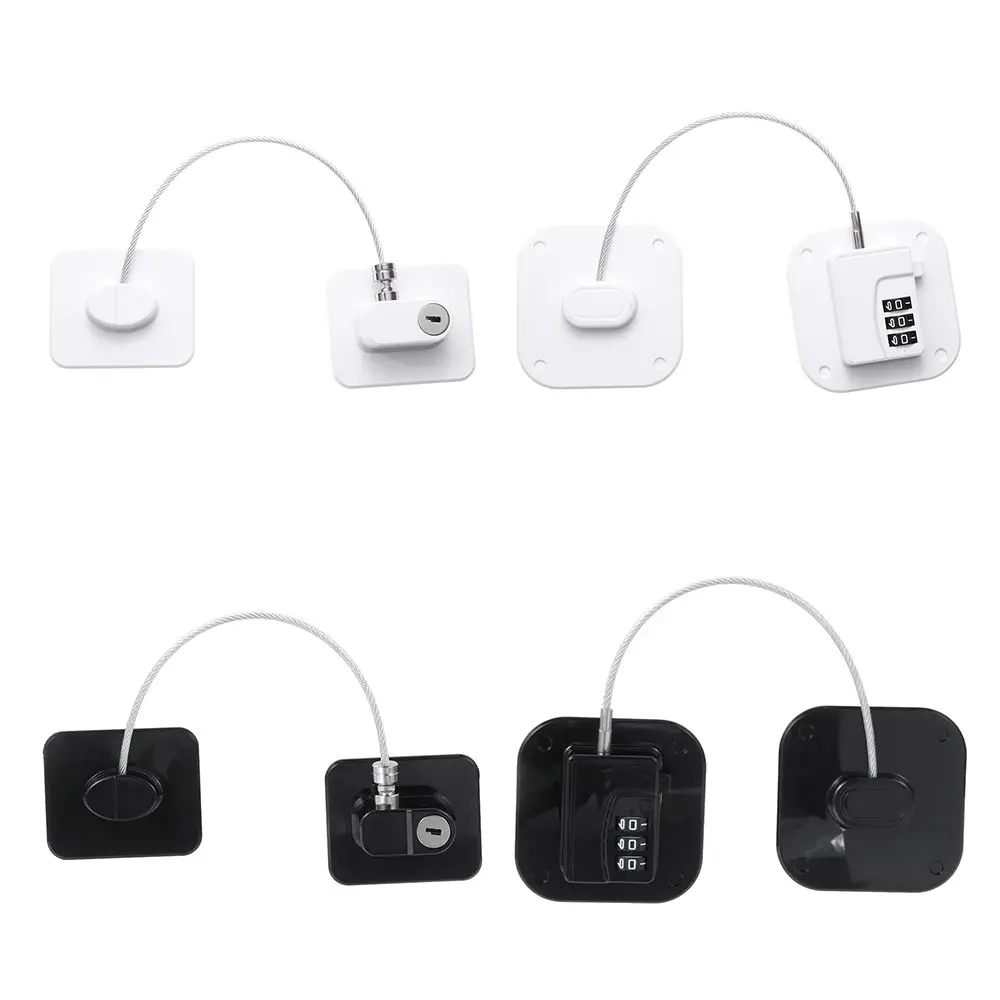Window Sliding Closet  Safety Cabinet Locks Digital Password Refrigerator Lock With Metal Key or Coded Lock