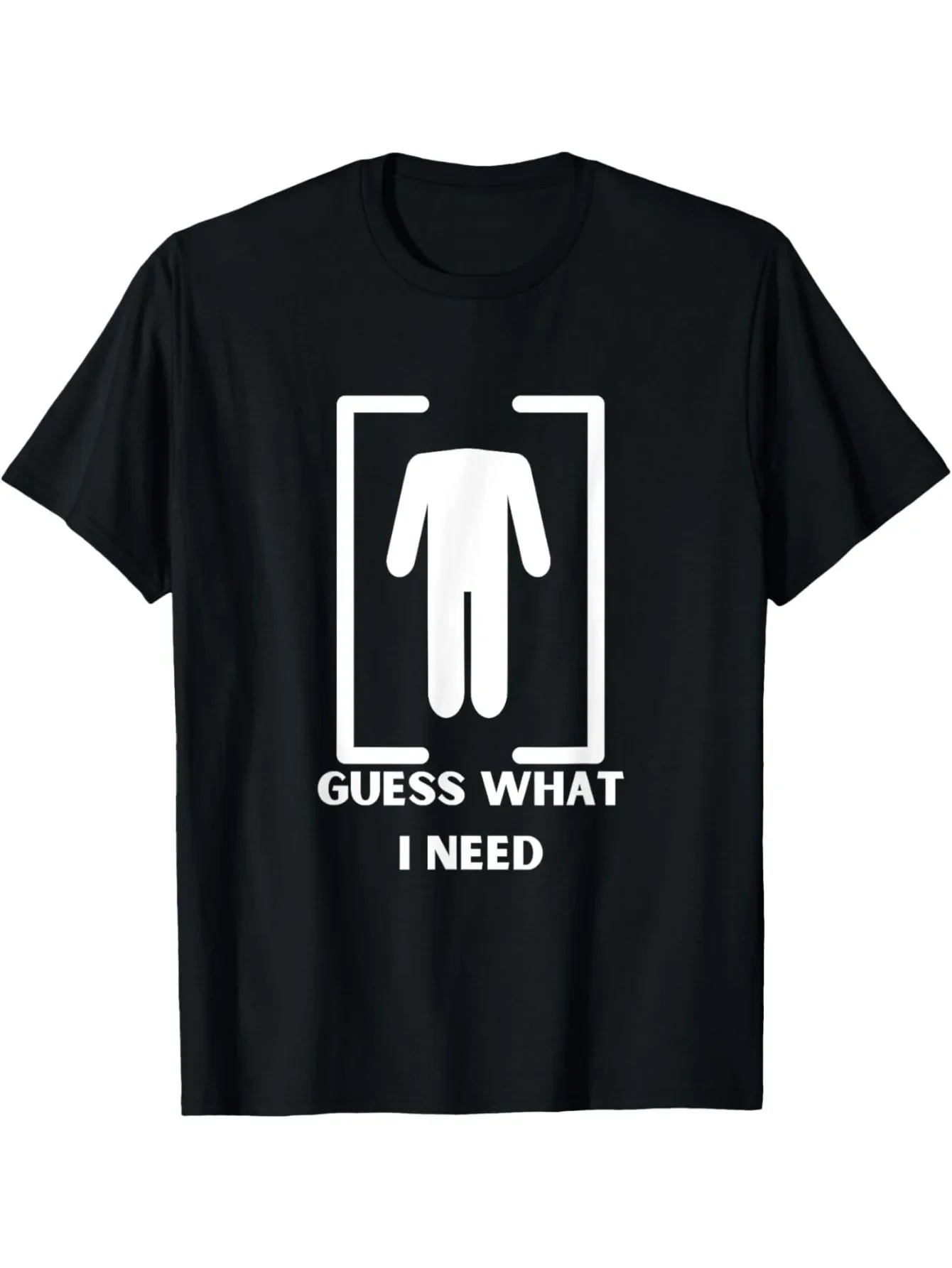 Camiseta divertida para mujer con estampado gráfico divertido de "Guess What I Need", camiseta negra con estampado gráfico, ropa de mujer, moda de verano, ropa de calle, Top gráfico Y2K