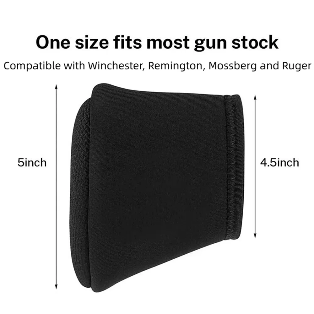 Tactical Non-Slip Recoil Pad, Shotgun Rifle Recoil Reducer Butt Pad - EVA view 5
