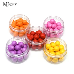 MNFT 5Colors New Pop Up Boilies Carp Fishing Bait with Ring Hair Rig Method Feeder Floating Boilie Fish Tackle