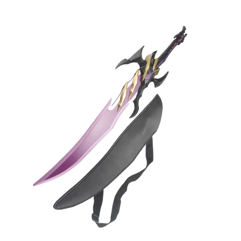 سولو التسوية كاتانا 1: 1 نمط استعادة تأثيري شخصية الدعائم خشبية ألعاب من الخيزران السيف مع علبة جلدية #4