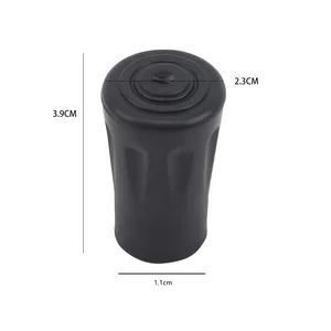 20 / paket kutuplu, trekking, nordic yürüyüş sopa kamışı tırmanma yedek alpenstock açık kamp zammı koruyucu kapak ucu kauçuk lastik çubuğun en büyük satışlarından 12'si-no. 2