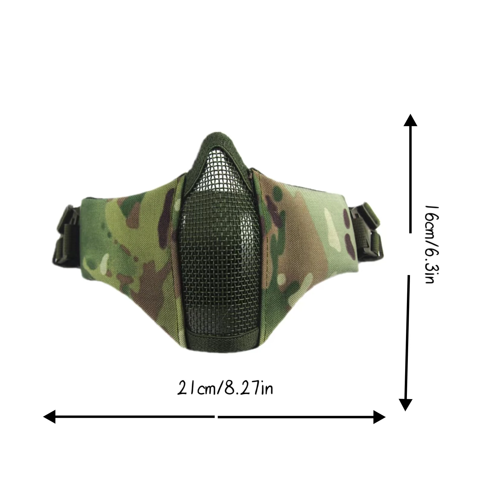 ZLang Tactical Mask Outdoor Protective Hunting BBS Paintball Shooting Airsoft Funny Half Face Sports Mask