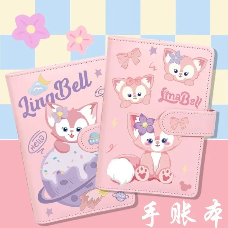 Disney anime cartoon pattern cute Lina Belle hand ledger ins notebook, Bloc de notas, papelería de aprendizaje, diario, regalo de cumpleaños para estudiantes