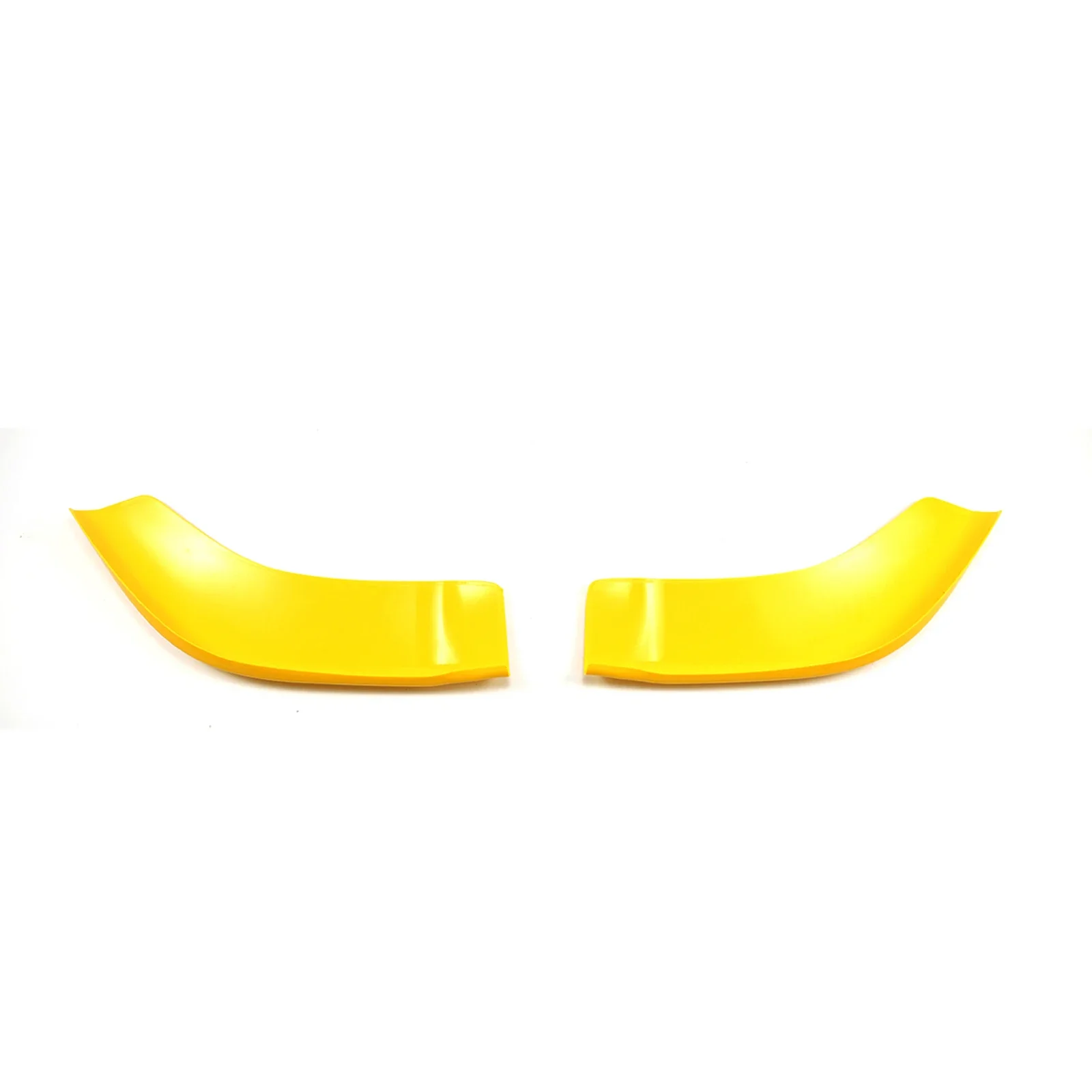 2PCS For Dodge Charger SRT 2011-2014 Car Front Bumper Corner Yellow Spoiler Splitter Lip Diffuser ABS Accessrioes 2012 2013