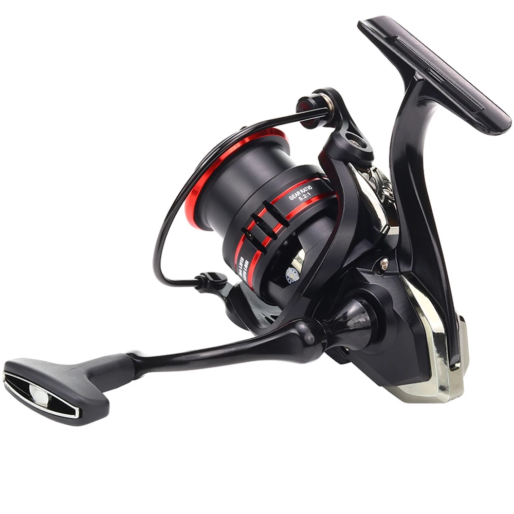 

Spinning Fishing Reel JK1000-7000 Max Drag 12KG Spool Gear 5.2:1 Ratio Seamless Bearing Wheel Carp For Sea Saltwater Pesca