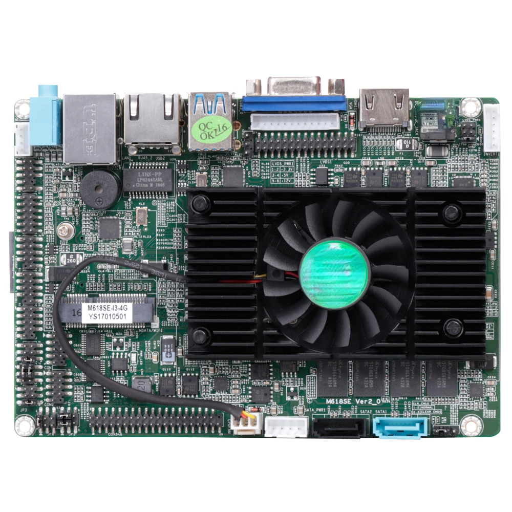 3.5 Inch Motherboard i3 3217U Dual Core 1.8GHz  Motherboard With