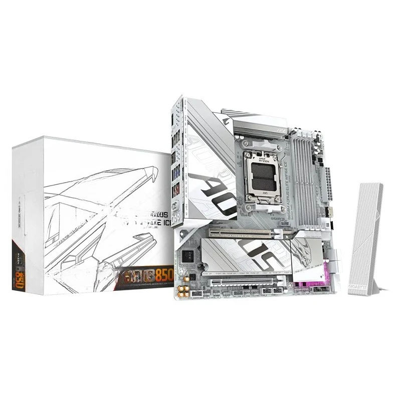 B850M  ELITE WIFI6E  ICE main board D5 supports CPU 9700X 9800X3D