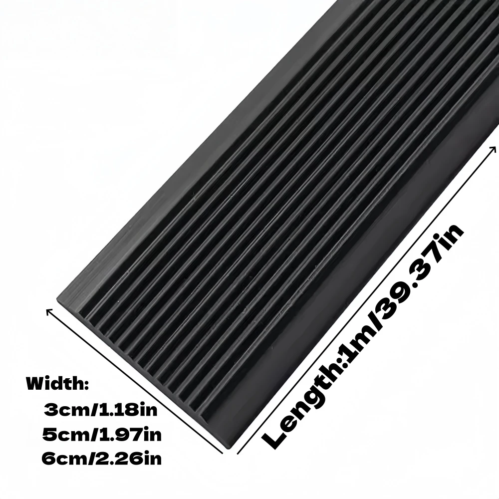 1mX3/5/6cm Carpet Pads Mat Self-adhesive Anti-Slip Stair Strip PVC Non Slip Staircase Sticker Staircase Protection Stairs