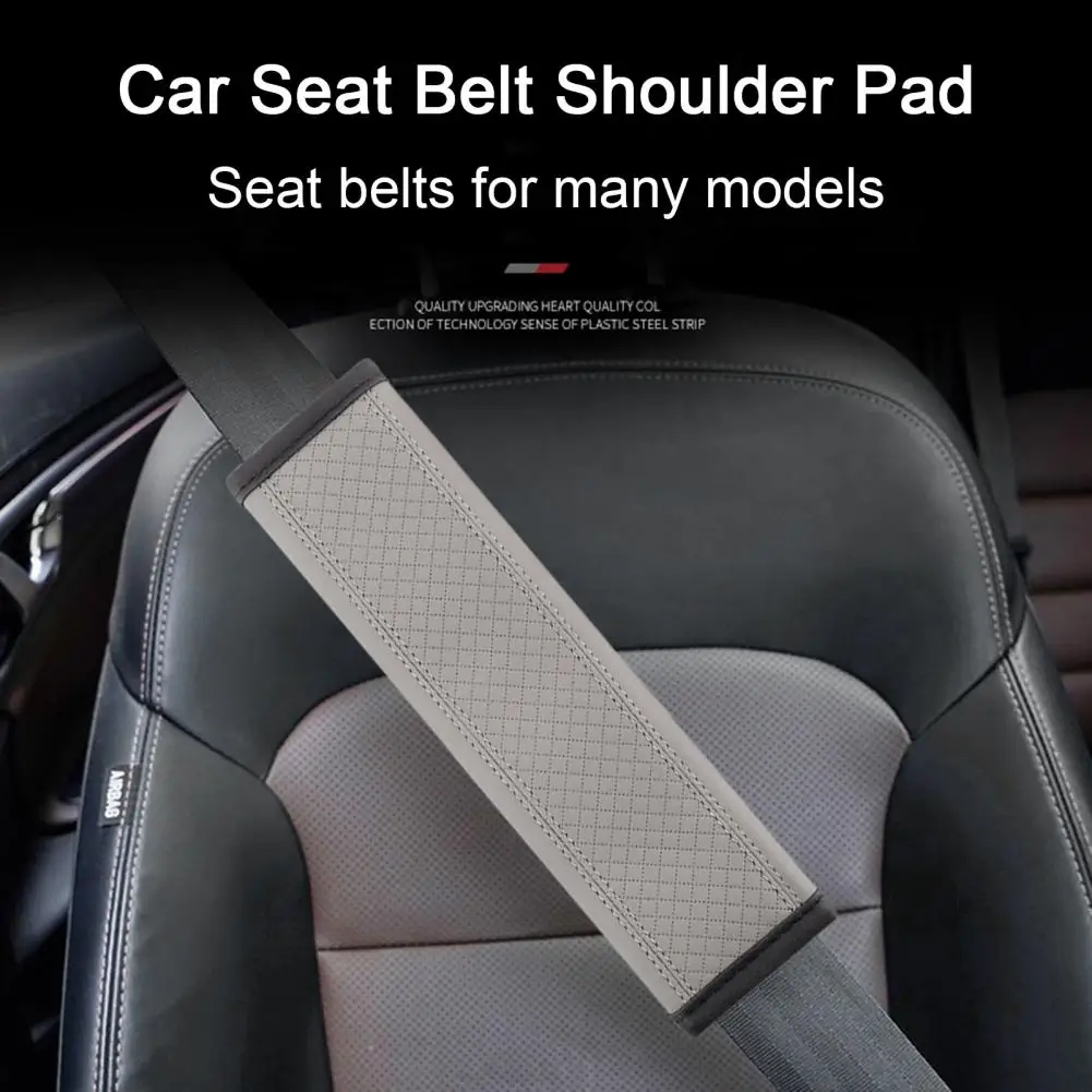 Car Seat Belt Shoulder Pad Wear Resistant Universal Seat Belt Cover Safety Seatbelt Shoulder Strap Cover Car Accessories