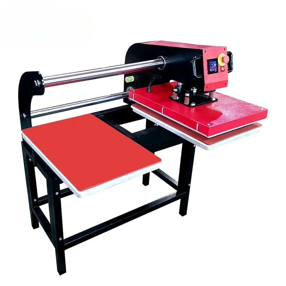 

Dual Station 40x50 40x60 Pneumatic Heat Press Machines for Tshirt
