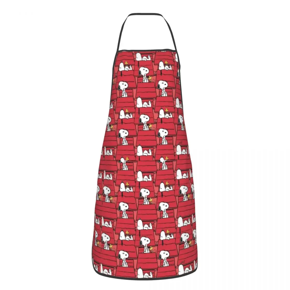 Custom Bib S-Snoopys Pattern Apron Men Women Unisex Adult Chef Kitchen Cooking Tablier Cuisine Painting