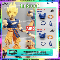 Air Studio Dragon Ball Z SHF Super Saiyan Son Goku Battle Damaged Clothes Accessories Anime Action Figure Model Custom Gifts Toy