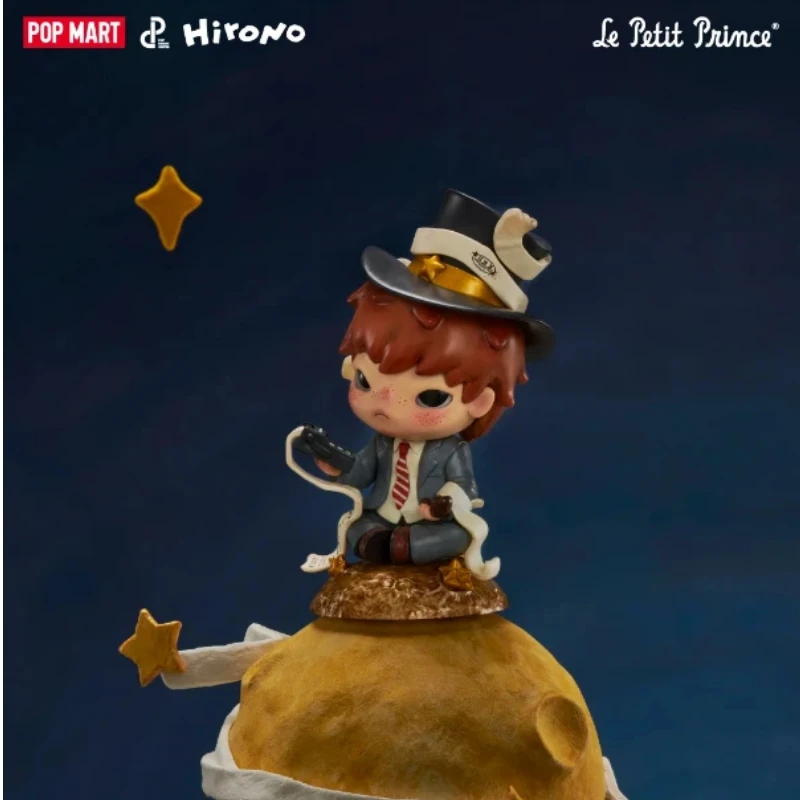 Echte POPMART Hirono x Le Petit Prince-serie Blind Box Kawaii Anime Action Figure Mystery Box Trendy creatief verrassingscadeau