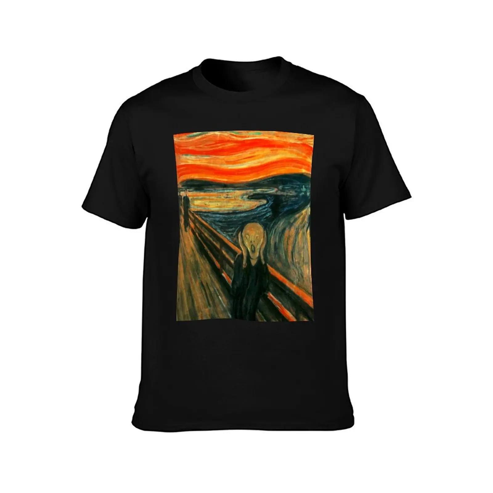 The Scream' by Edvard Munch | An Icon of Modern Art and Halloween T-Shirt Street Art Print Tee Shirt T-Shirt