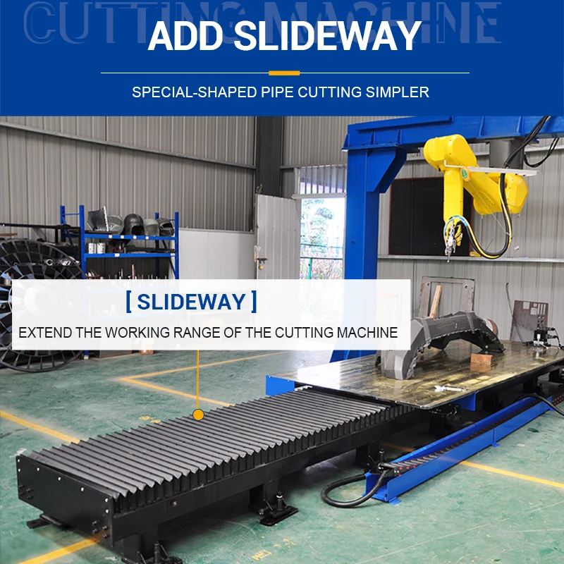 TH-RC1000A 1000W 6 Aixs Fanuc Robotic Arm Fiber Laser Cutting Machine 3D Automatic Laser Cutter for Metal Stainless Steel