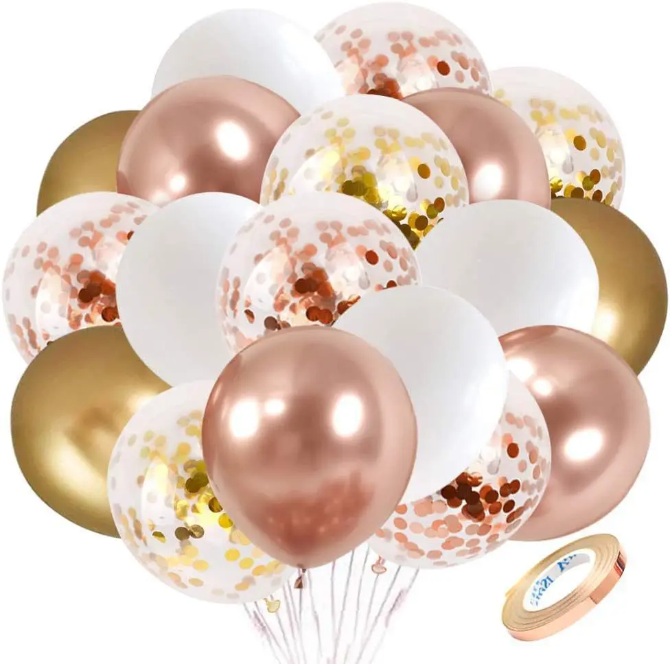 30 Stück Chrom-Latex-Ballon, weiß, rosa, blau, Helium-Kugel, Hochzeit, Erwachsene, Geburtstag, Party, Dekoration, Babyparty, Globos