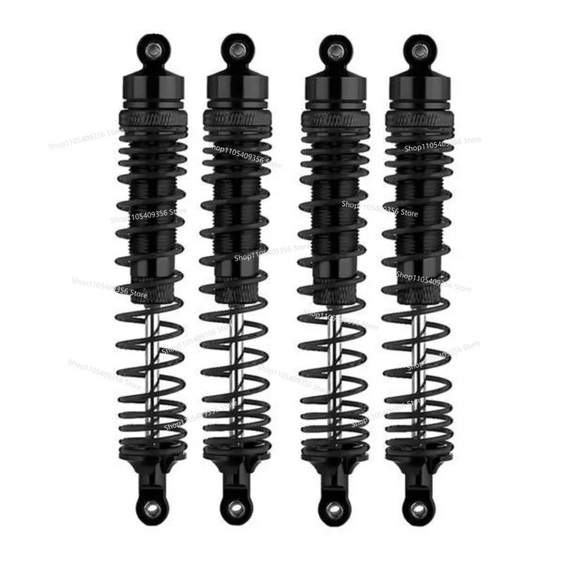 1 Set, schwarz, Metall, für Losi LMT 1/8 Modellauto-Zubehör, Stoßdämpfer, Lochabstand 130 mm