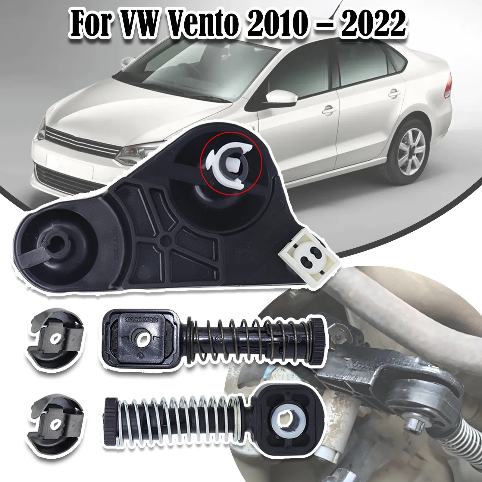 For VW Vento Shifter Linkage End Replace Roomster Relay Lever Bowden Cable Catch Lock Washer MT Selector 2010 2011 2012 – 2022