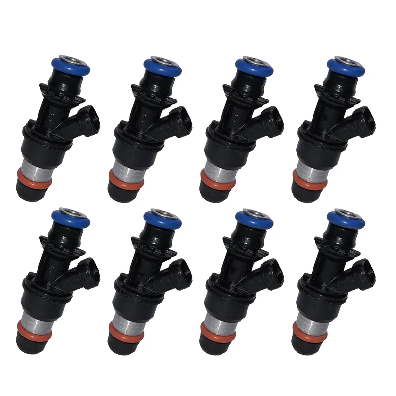 8Pcs Fuel Injectors for 01-06 Chevrolet 4.8 5.3 6.0 8.1L V8 Engine 25348180 / 17113739 / 25176061