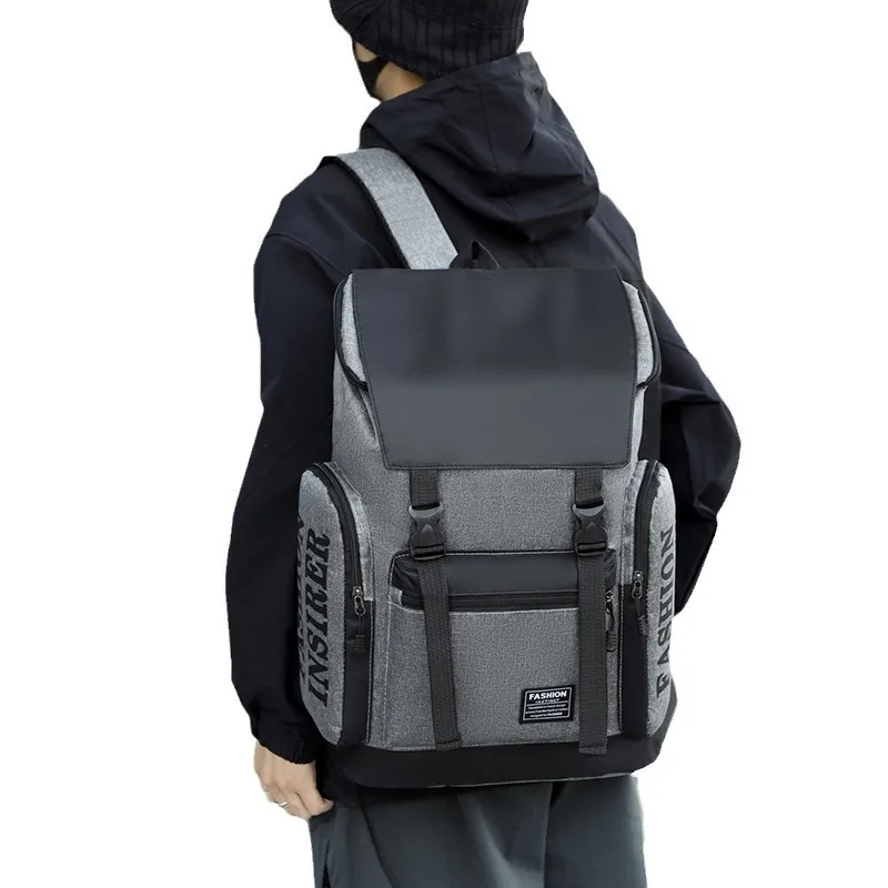 Mochilas De Hombre Large Capacity Travel Bag Men\'s Backpack Multifunctional Casual Business Laptop School Bag Can Be Boarded