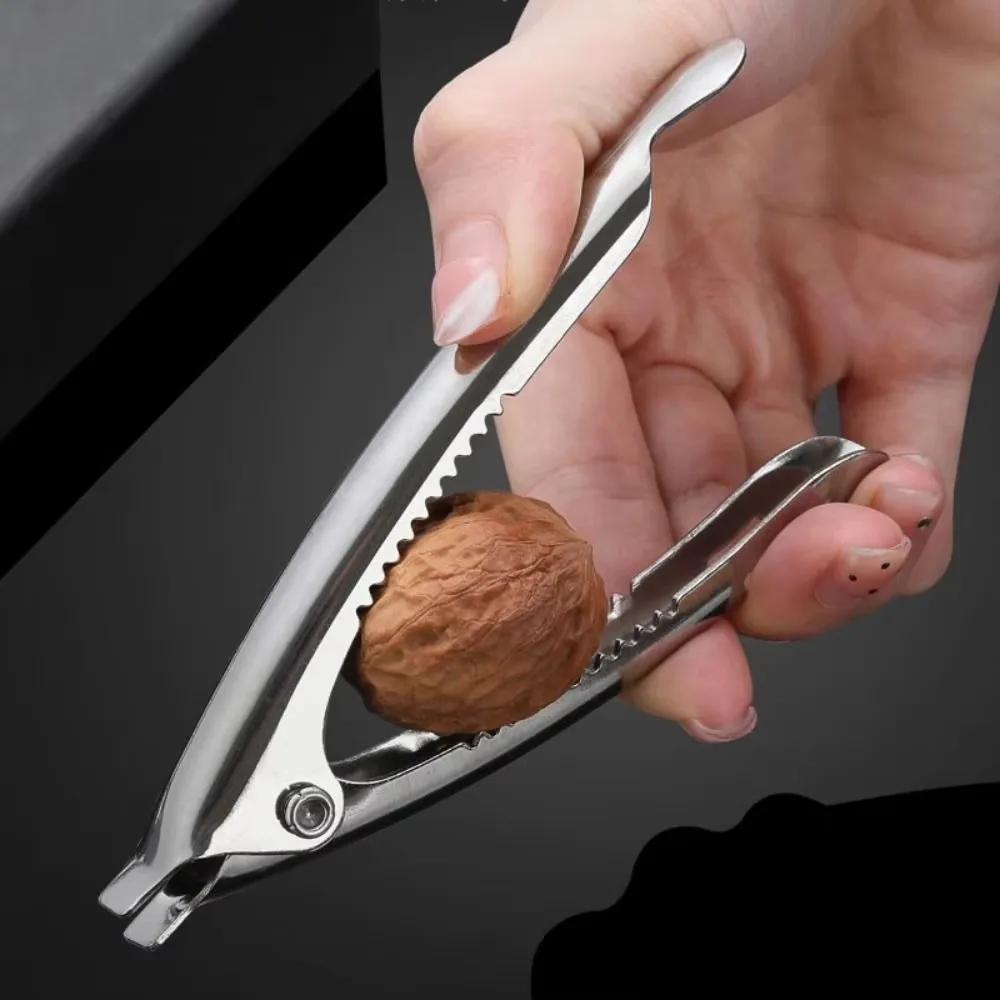 New Creative Oyster Opening Clamp Rust-free Stainless Steel Nuts Pliers Practical Labor-saving Kitchen Gadgets