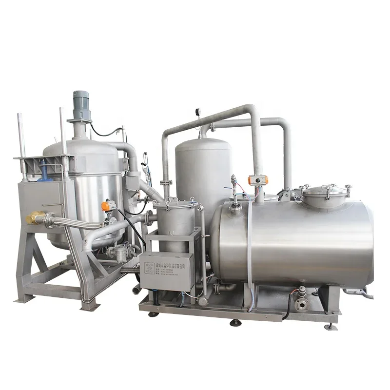 FOODLINE Low Operating Cost Vacuum Frying Machine Silent Vacuum Pump Continuous Low Oil Crisp Production