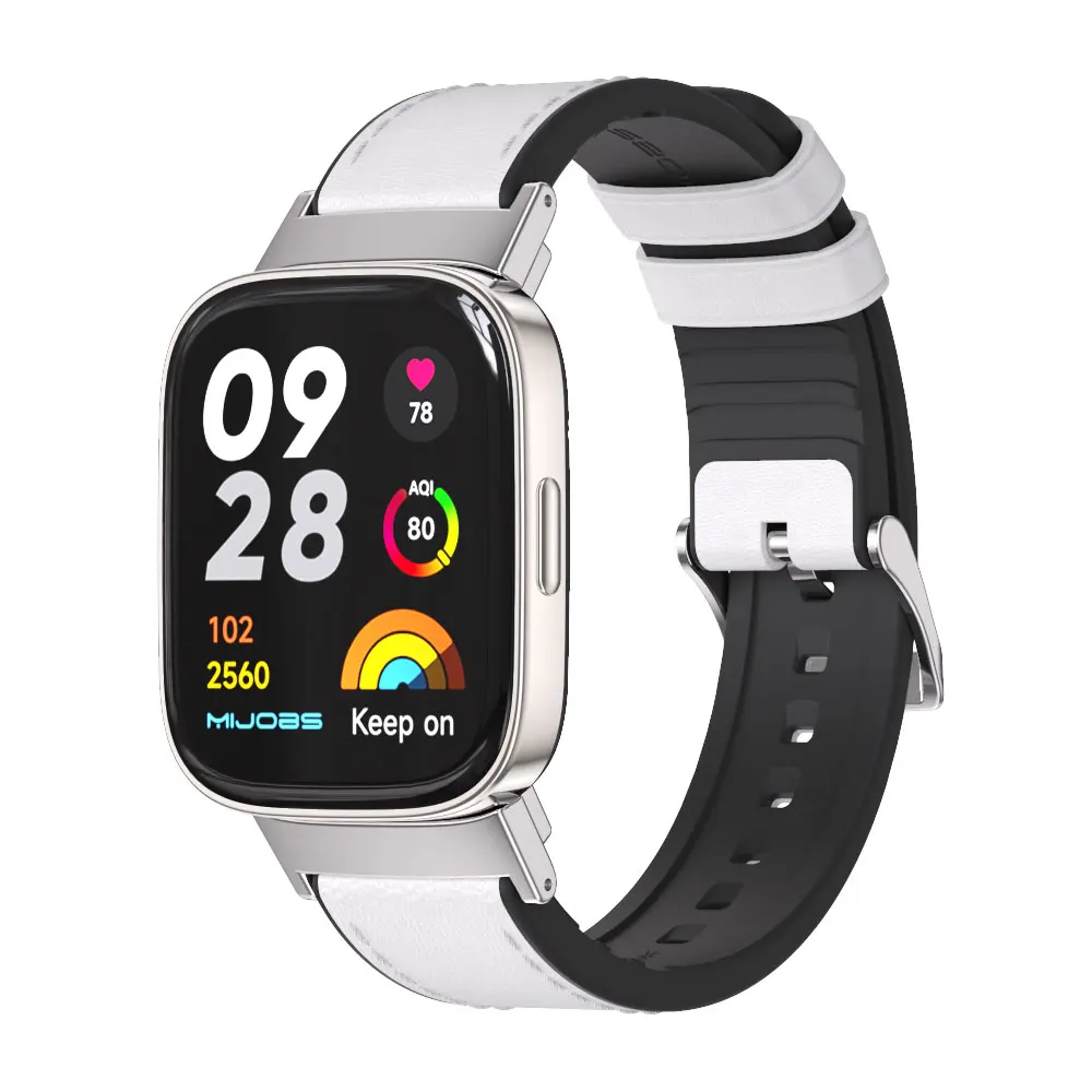 حزام ساعة لساعة Redmi 3 حزام Redmi 3 SmartWatch معصمه لـ Xiaomi Redmi 3 الفرقة سيليكون واستبدال الجلد