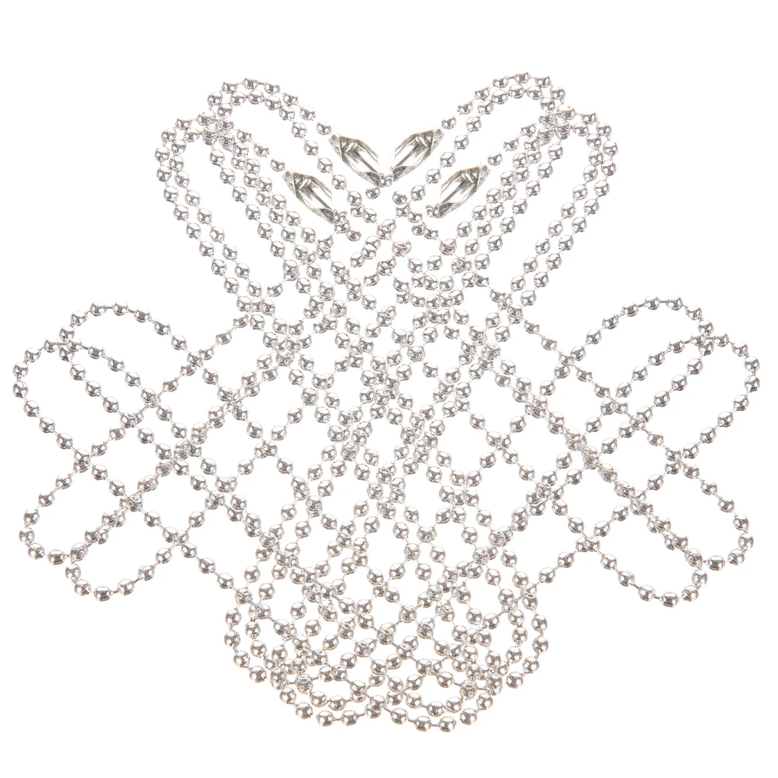 4 قطعة التيتانيوم الصلب حبة سلاسل قوي مستلزمات صناعة المجوهرات قلادة سوار الحرف سلسلة عدة حبة سلاسل سلسلة مجوهرات #1