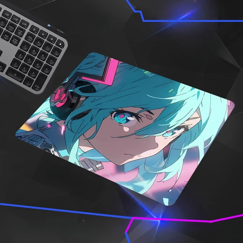 Resin Hard Fine Surface Mouse Pad Custom Anime Fps Gaming Mouse Pad 3MM E-sports Keyboard Mouse Accessory Gifts ASUKA  Miku