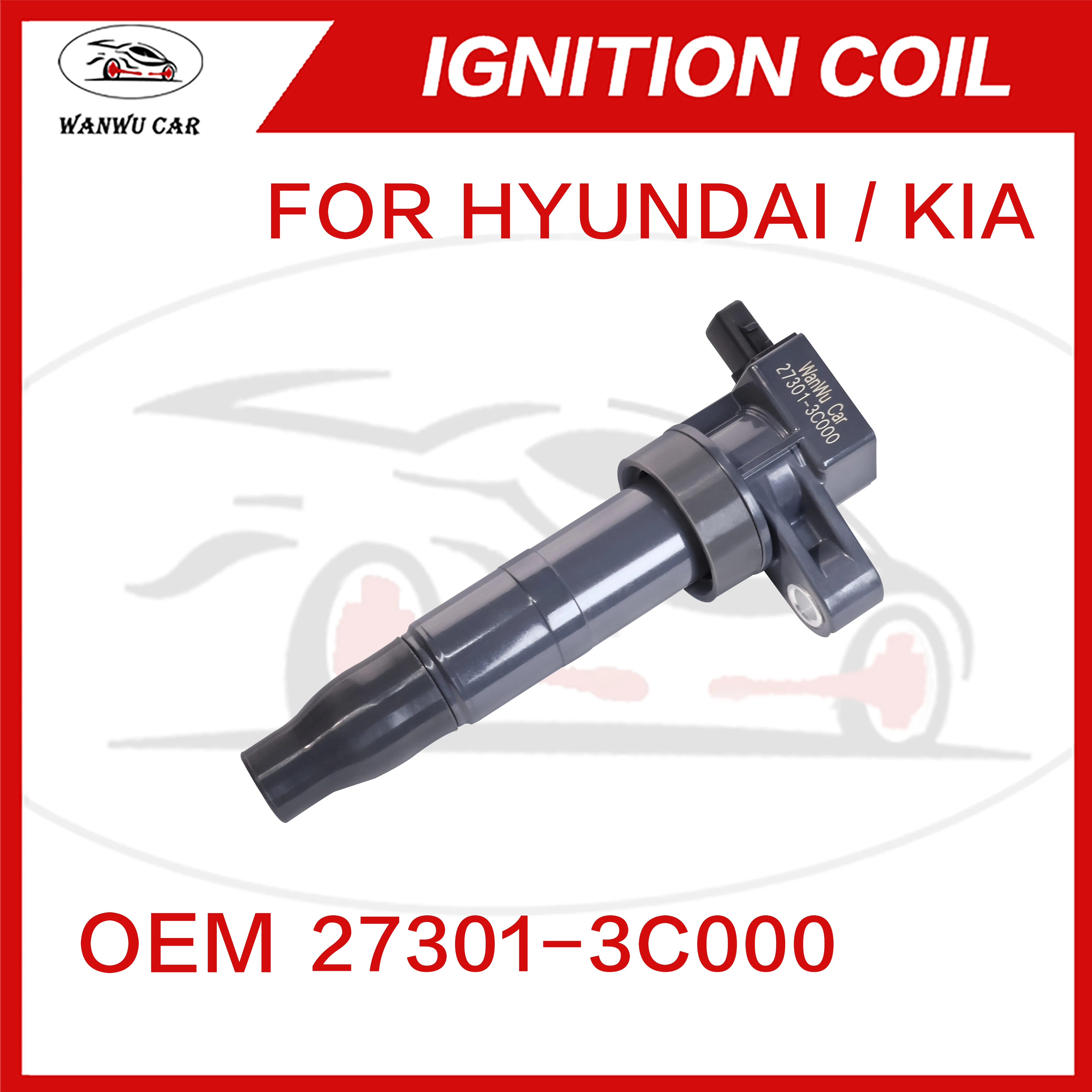 27301-3C000 Ignition Coil Igniter Suitable For HYUNDAI KIA 27301-3C100