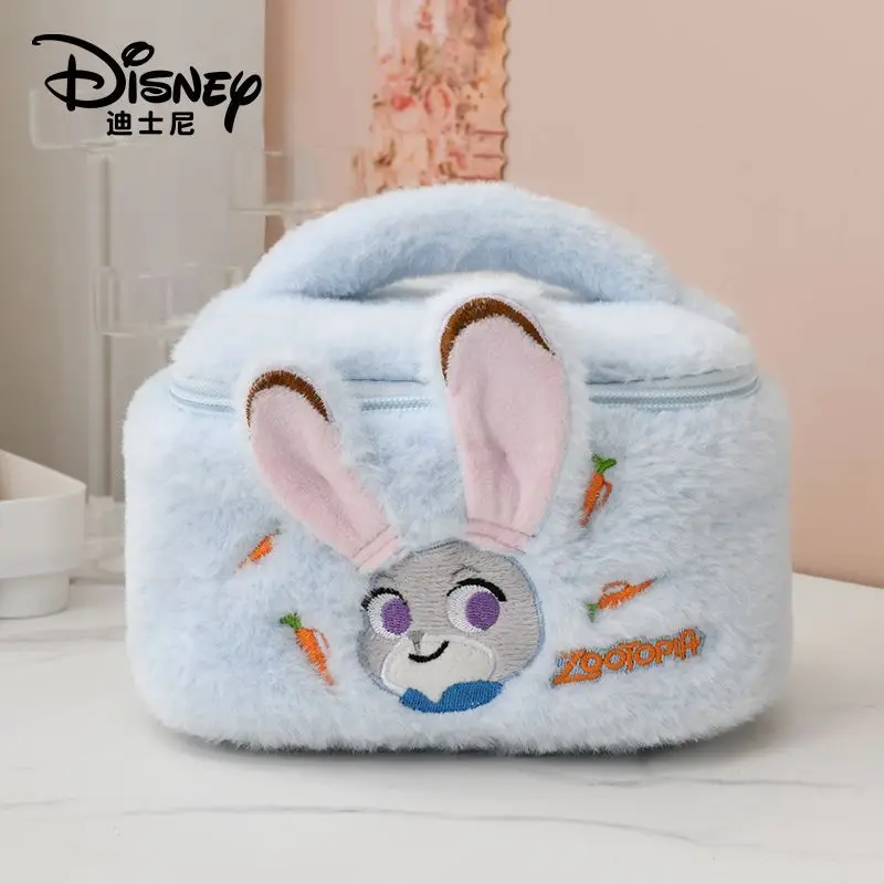 Disney ZooTopia mignon Judy Hopps trousse de maquillage dessin animé fermeture éclair point sac de rangement Lotso grande capacité voyage trousse de toilette fille cadeau
