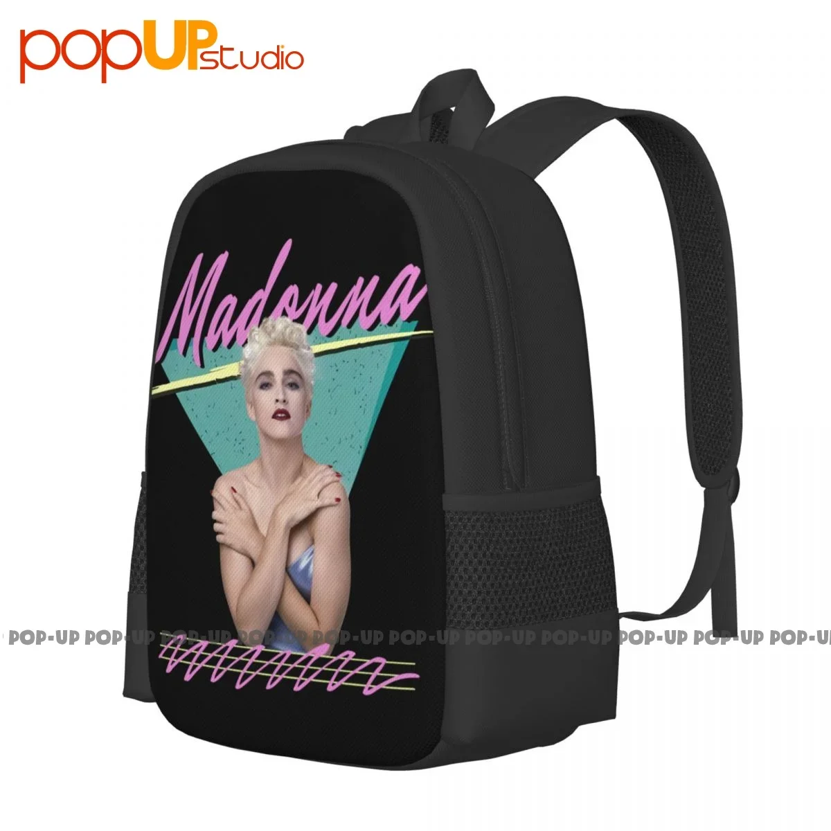 Madonna True Blue Era 1986 Backpack Large Capacity Vintage Beach Bag Shopping Bag Outdoor Running