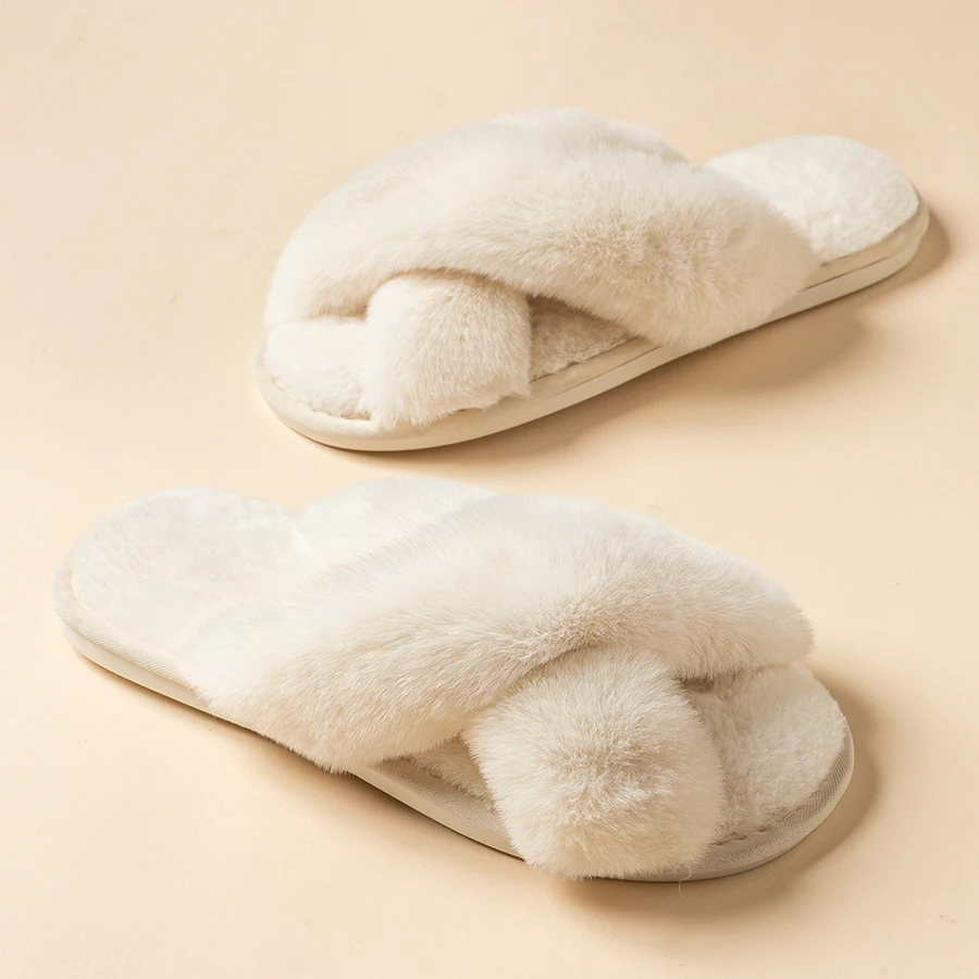 أزياء النساء النعال الربيع والخريف داخلي الصليب لطيف مريح رائعة لينة أسفل النعال المنزل عارضة #6