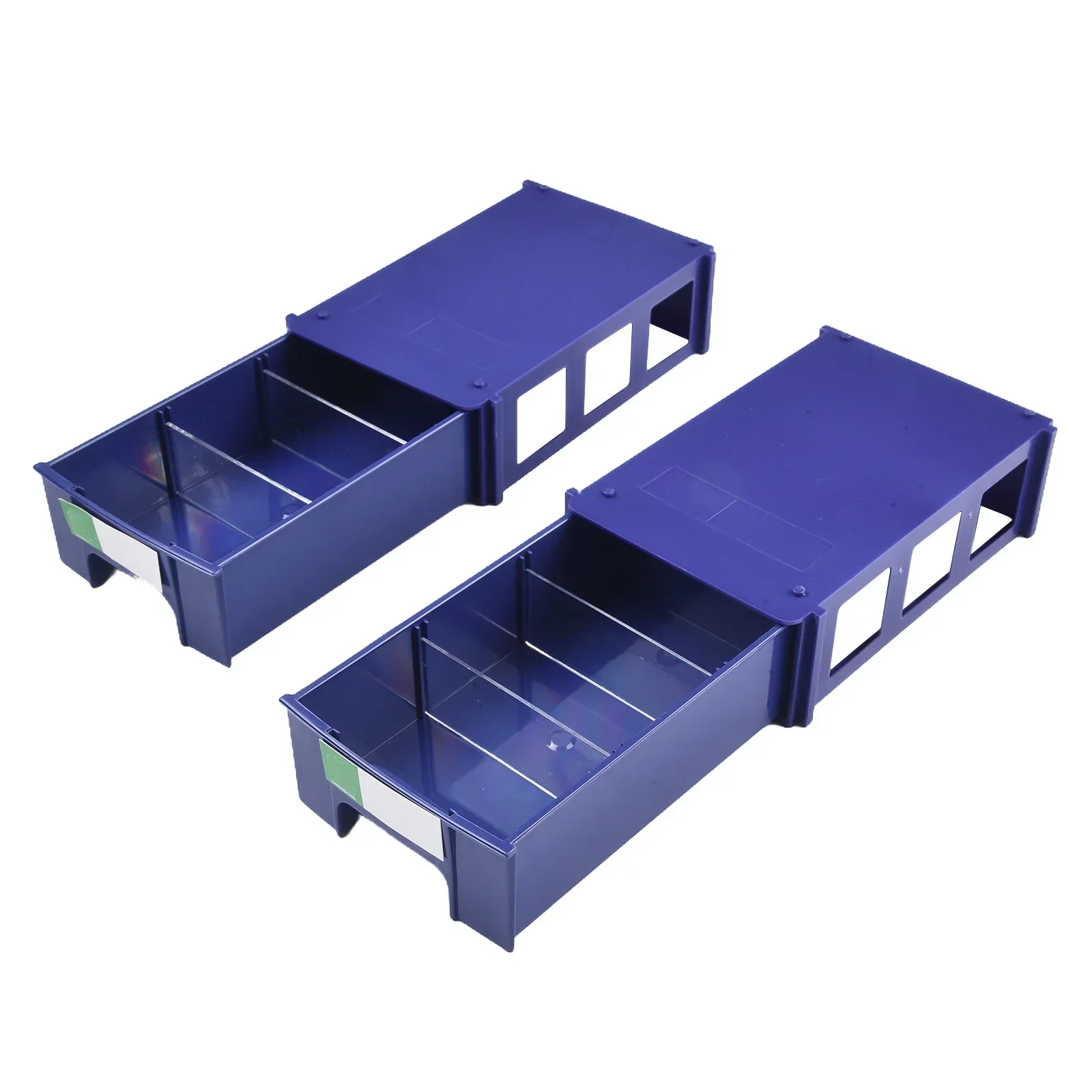 Container Storage Box Hardware Hardware Parts PE Plastic Stackable Storage Boxes 140*85*40mm Blue Component Screws Crafts